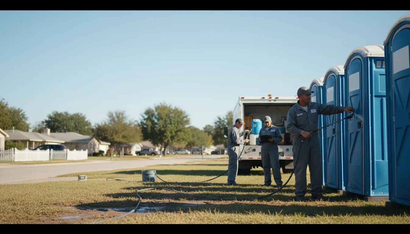 Long-Term Portable Toilet Rental in Roebuck, SC near me